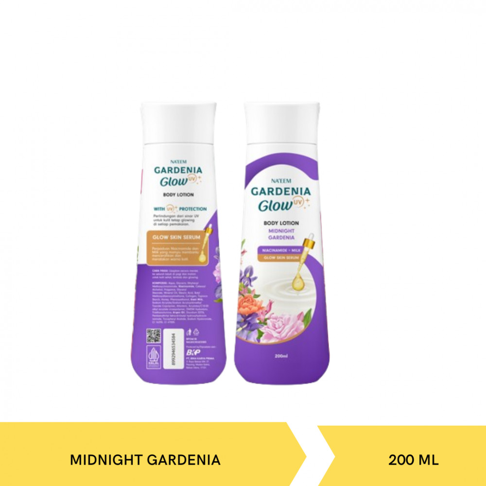 GARDENIA GLOW BODYLOTION MIDNIGHT GARDENIA 200ML