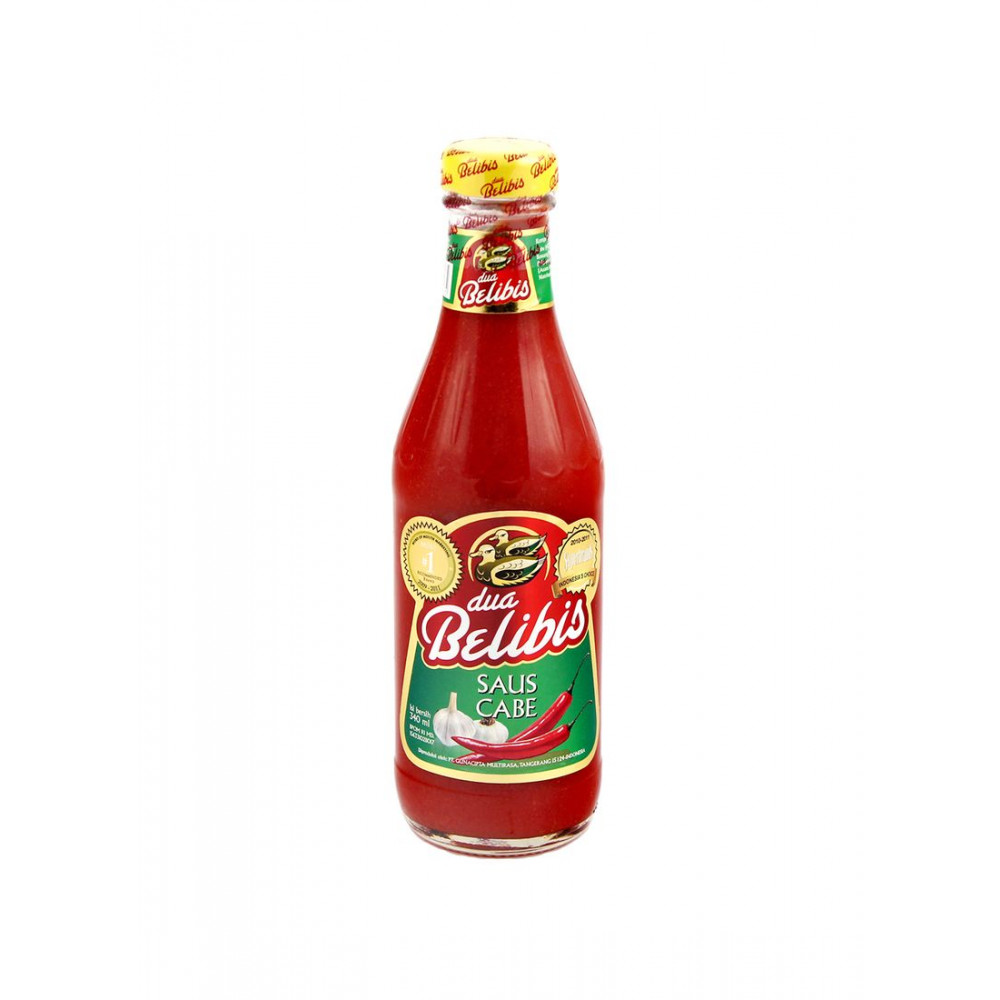 DUA BELIBIS SAUS CABE 335ML X12