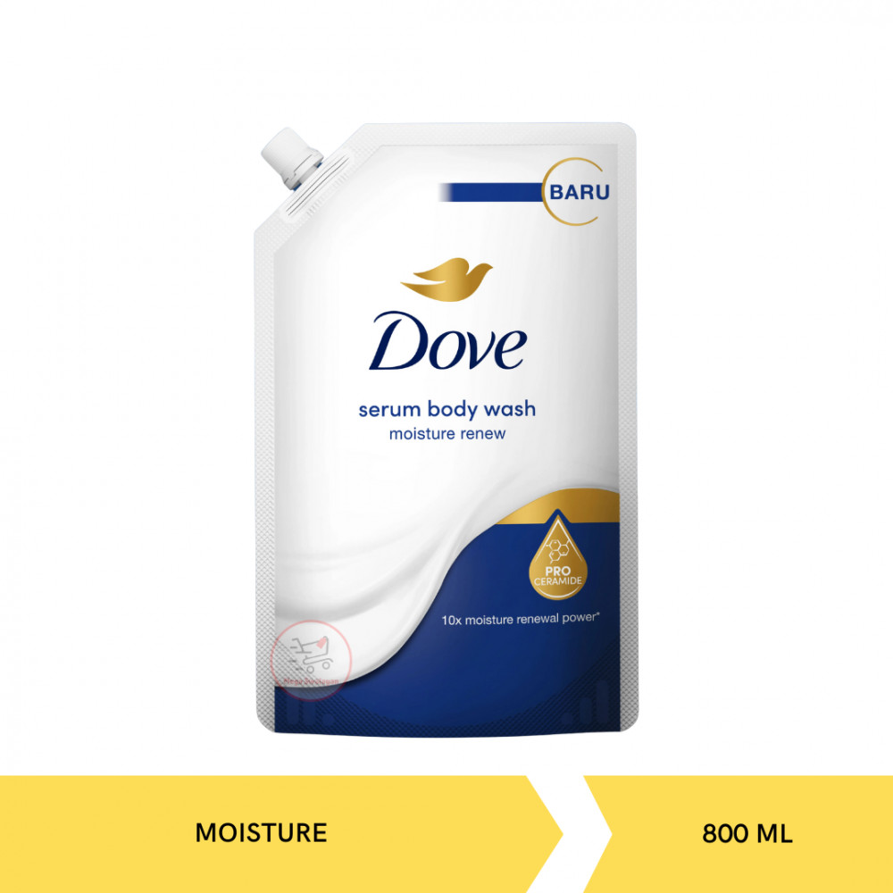 DOVE BW DEEPLY NOURISH POUCH 800ML X 12