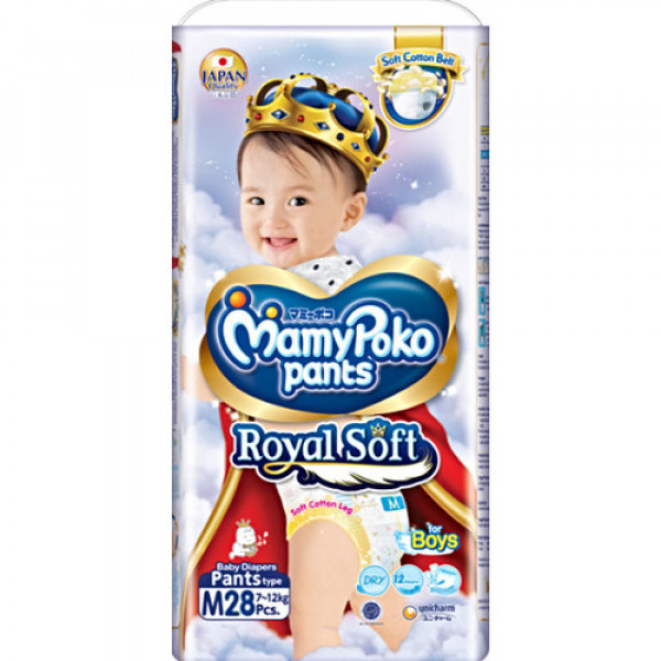 MAMY POKO PANTS ROYAL SOFT BOYS M28 X 4