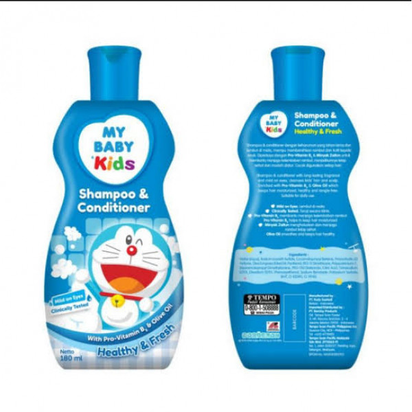 MY BABY KID SHP&amp;COND HEALTHY&amp; FRESH 180ML