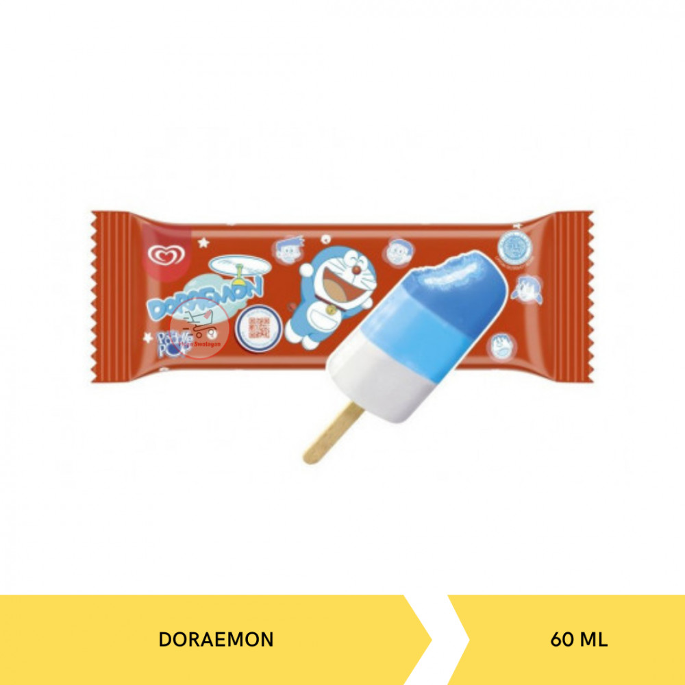 WALLS PADDLE POP DORAEMON 60MLX48
