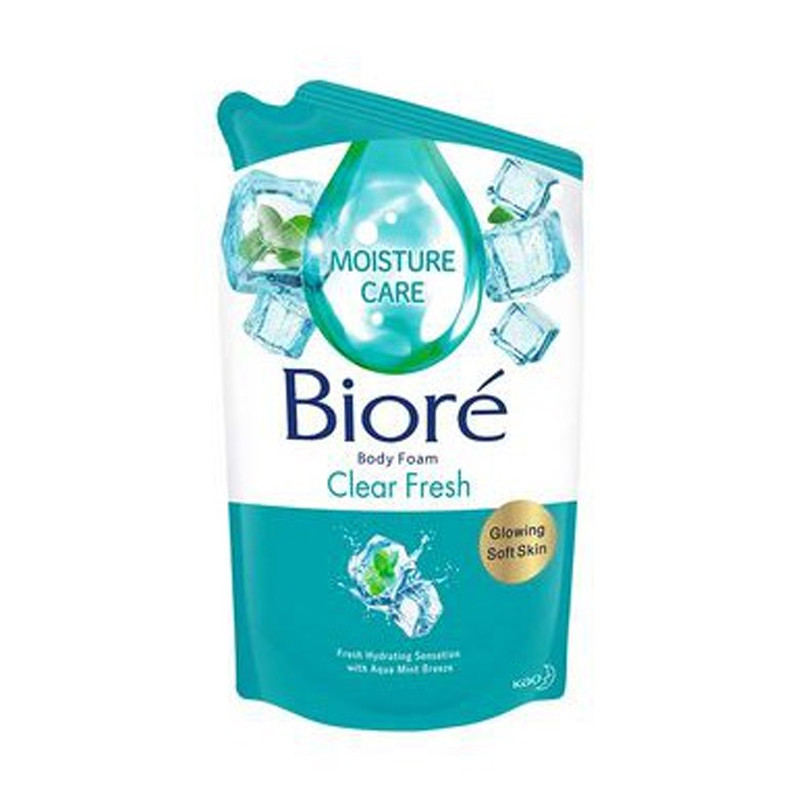 BIORE FOAM CLEAR FRESH POUCH 250ML