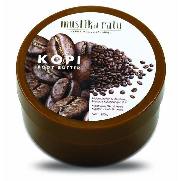 MUSTIKA RATU BODY BUTTER COFFEE 200G