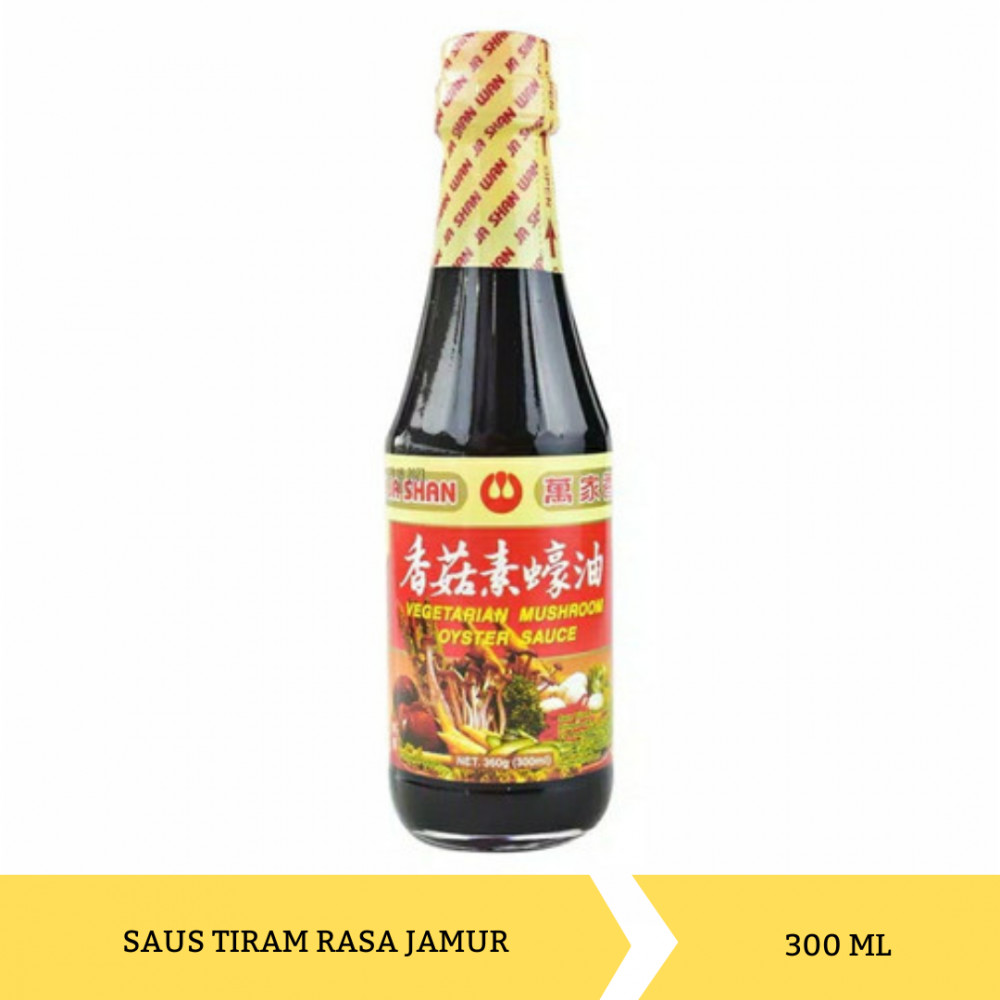 WANJASHAN VEGETARIAN MUSHROOM OYSTER SAUCE 300ML