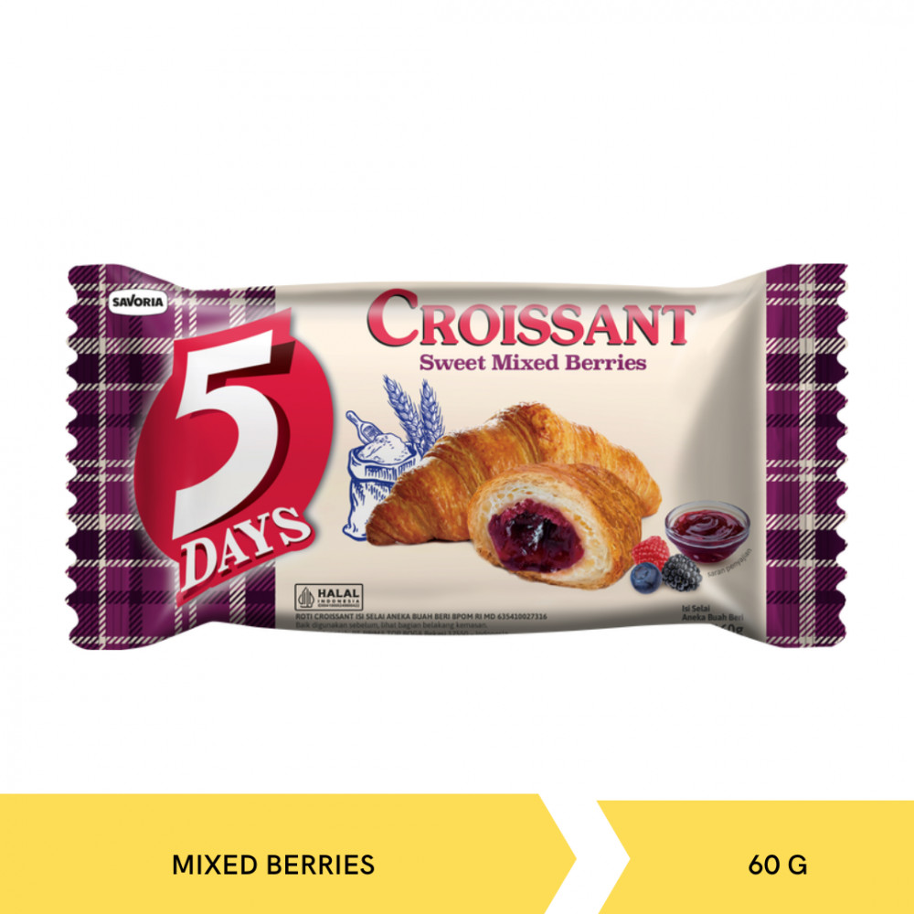 CROISSANT MIX BERRIES 60G