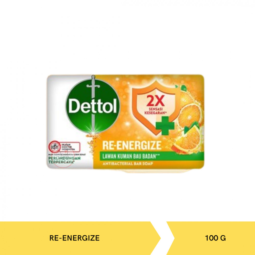 DETTOL SOAP RE-ENERGIZE 100G HK