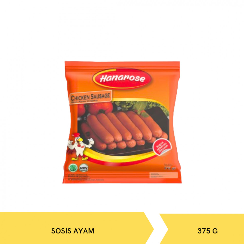 HANAROSE SOSIS AYAM 375G X 15