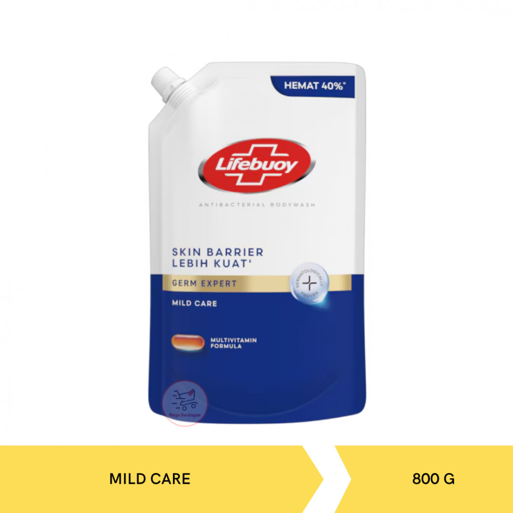 LIFEBUOY BW MILD CARE POUCH 800G X 12