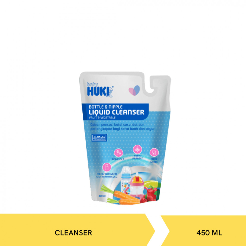 HUKI CI0263 LIQ CLEANSER POUCH 450ML X 12