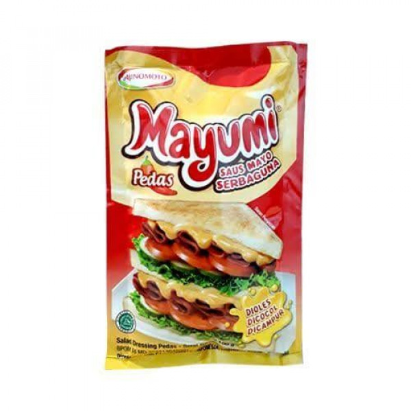MAYUMI 17G MAYONAISE YUMMY PEDAS X 80 - DNR