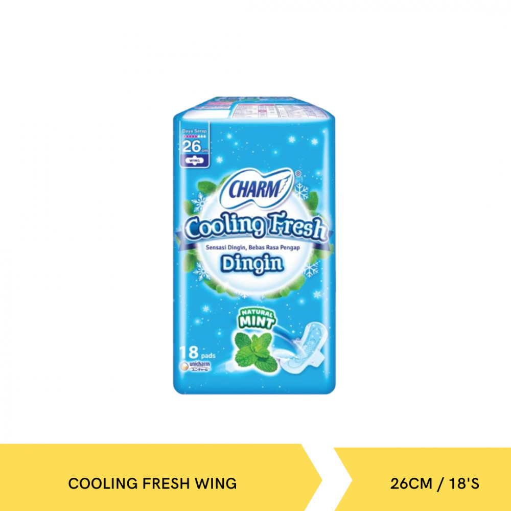CHARM COOLING F WING 26CM/18`S X 15