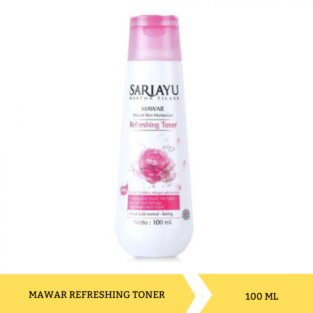 SARIAYU PENYEGAR MAWAR 100ML - DNR