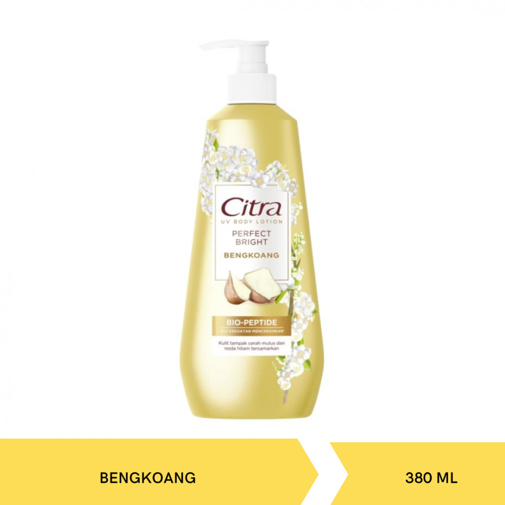 CITRA HBL PERFECT BRIGHT BENGKOANG PUMP 380ML X 12