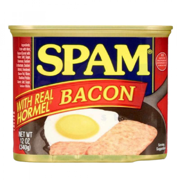 HORMEL F. SPAM WITH BACON 340G X 12