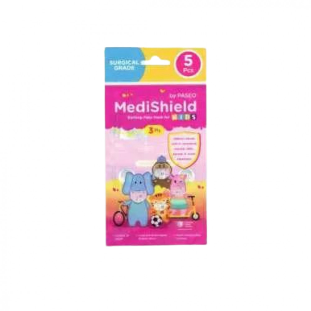 PASEO MEDISHIELD MASK SCH EARLOOP KIDS 5S