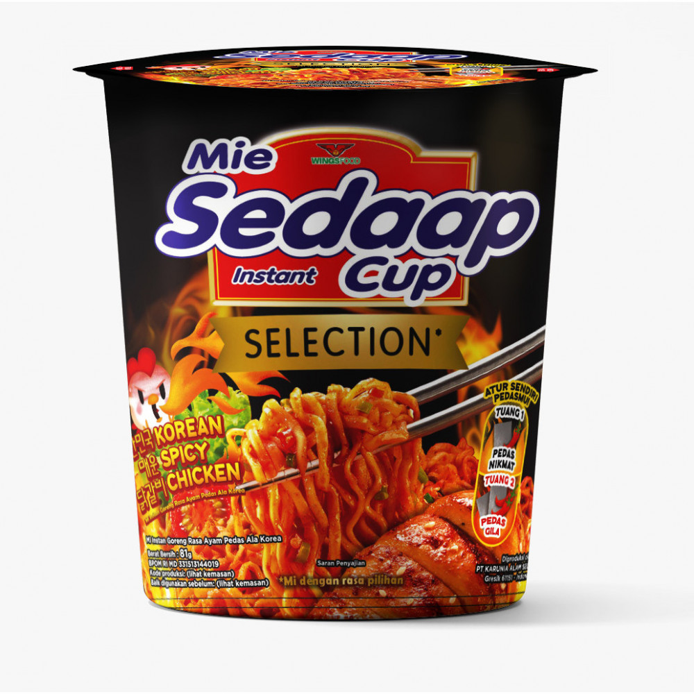 MIE SEDAAP CUP KOREAN S.C 81G