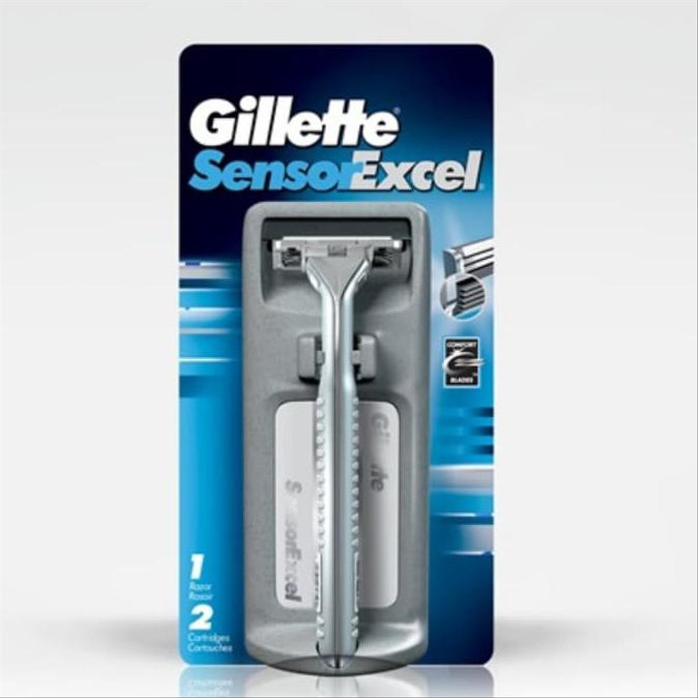GILLETTE SENSOR EXCEL RAZOR 2`S