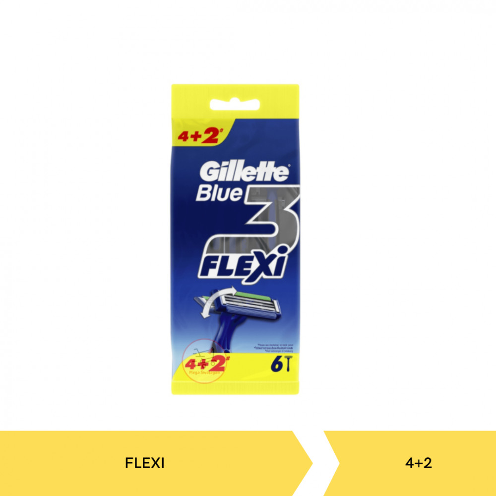 GILLETTE BLUE 3 FLEXI 4+ 2