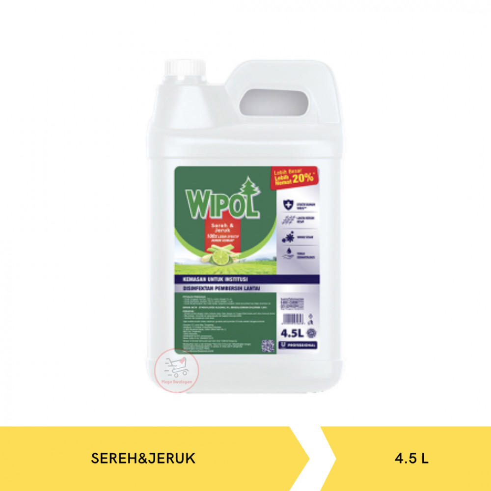 WIPOL SEREH&amp;JERUK JERIGEN 4.5L X 3