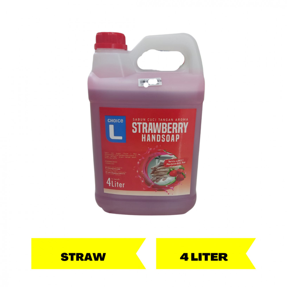 CHOICE L HANDSOAP STRAW GLN 4L