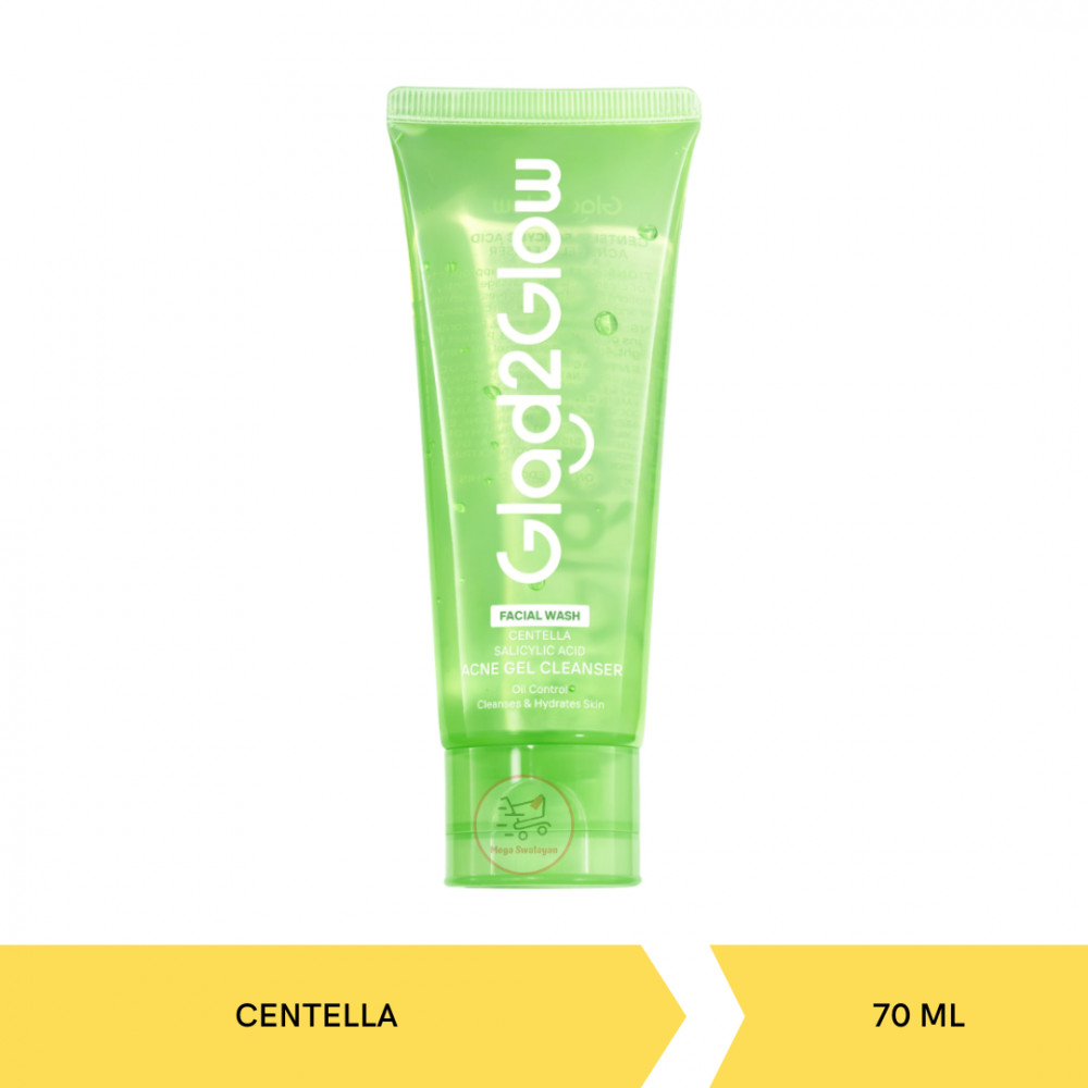 GLAD2GLOW FACIAL WASH CENTELLA 70ML