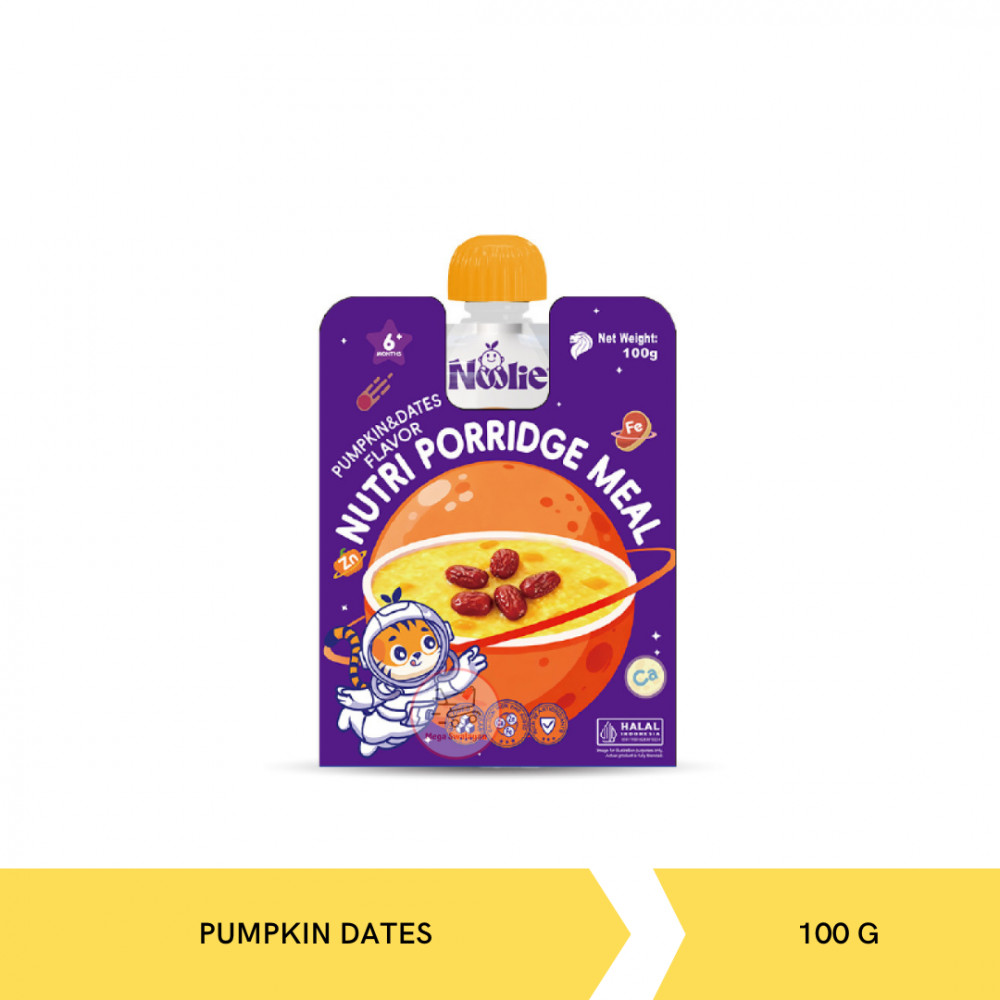 NOOLIE NUTRI PORRIDGE MEAL PUMPKIN&amp;DATES 100G