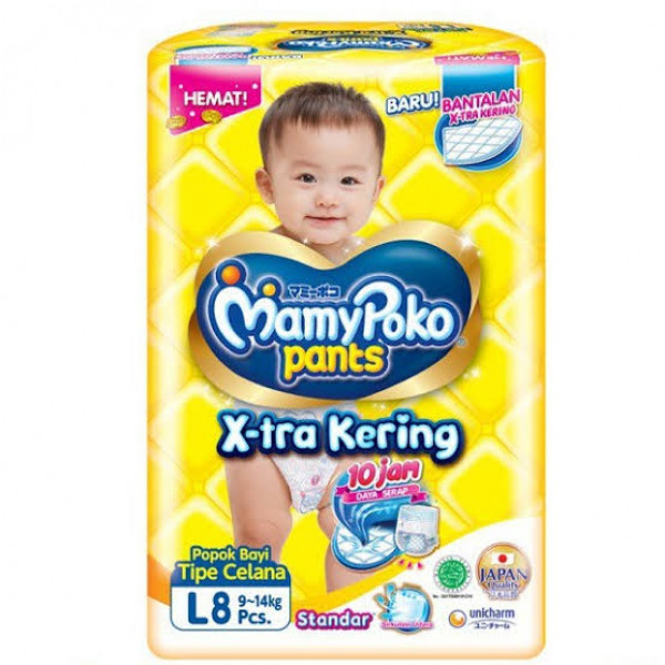 MAMY POKO STD PANTS XTRA KERING L8 X 12