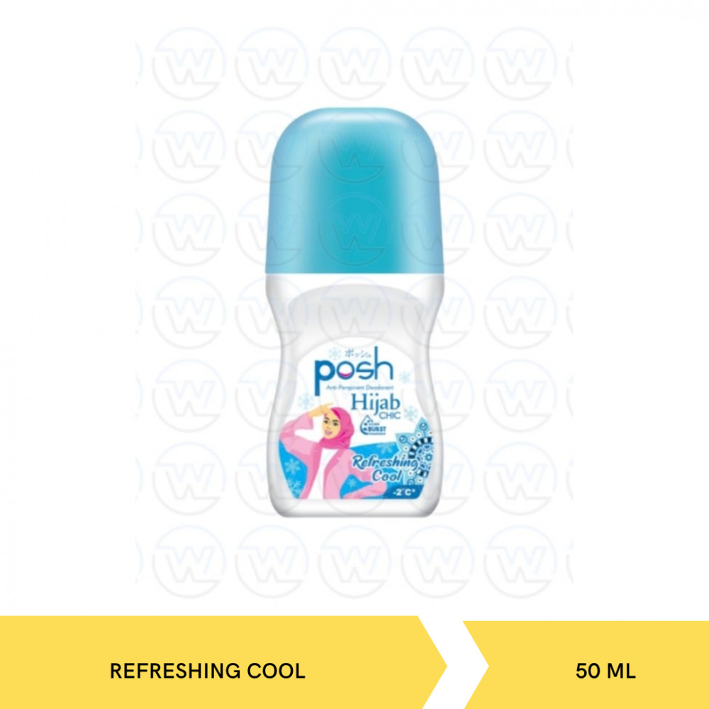 POSH HIJAB ROLL ON REFRESHING COOL 50ML