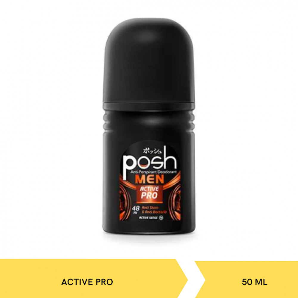 POSH MEN ROLL ON  ACTIVE PRO 50ML