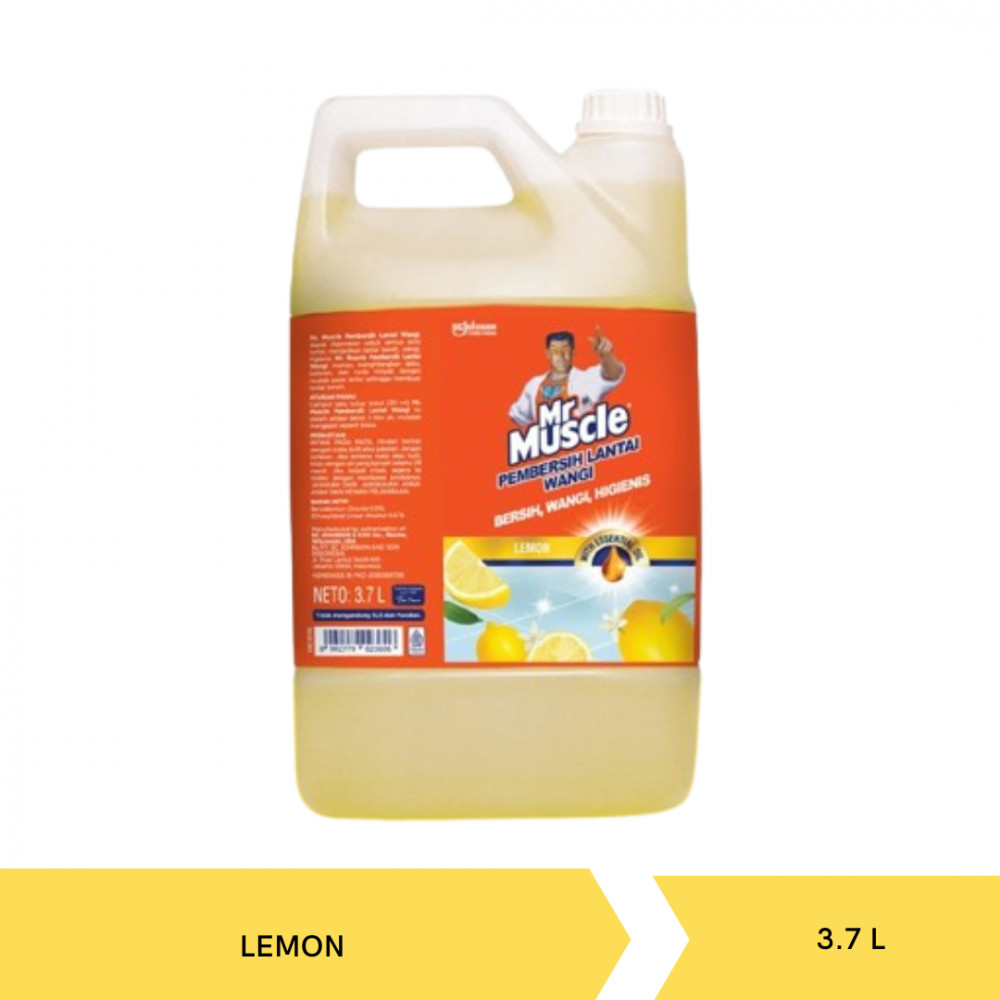 MR MUSCLE FLOOR LEMON GLN 3.7L X 6