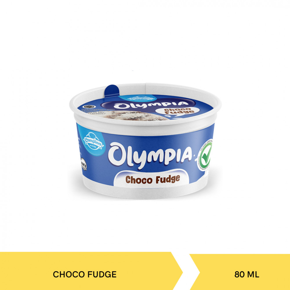 CAMPINA OLYMPIA CHOCO FUDGE 80ML X 26