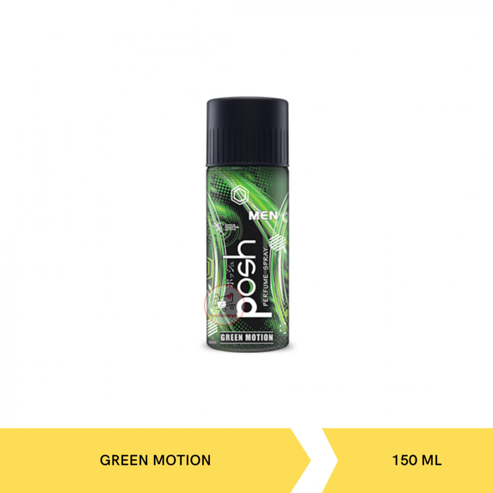 POSH MEN BODY SPRAY GREEN MOTION 150ML