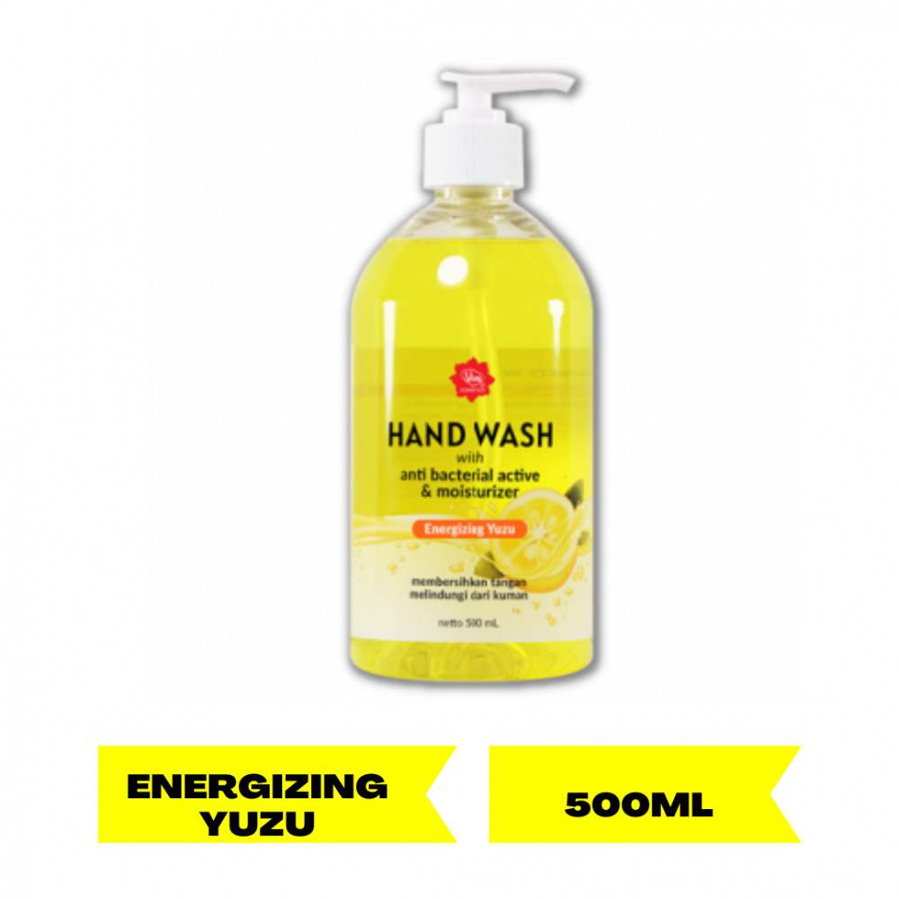 VIVA HANDWASH ENERGIZING YUZU PUMP 500ML-DNR