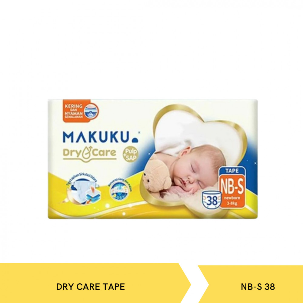 MAKUKU DRY CARE TAPE NB-S38 X 8