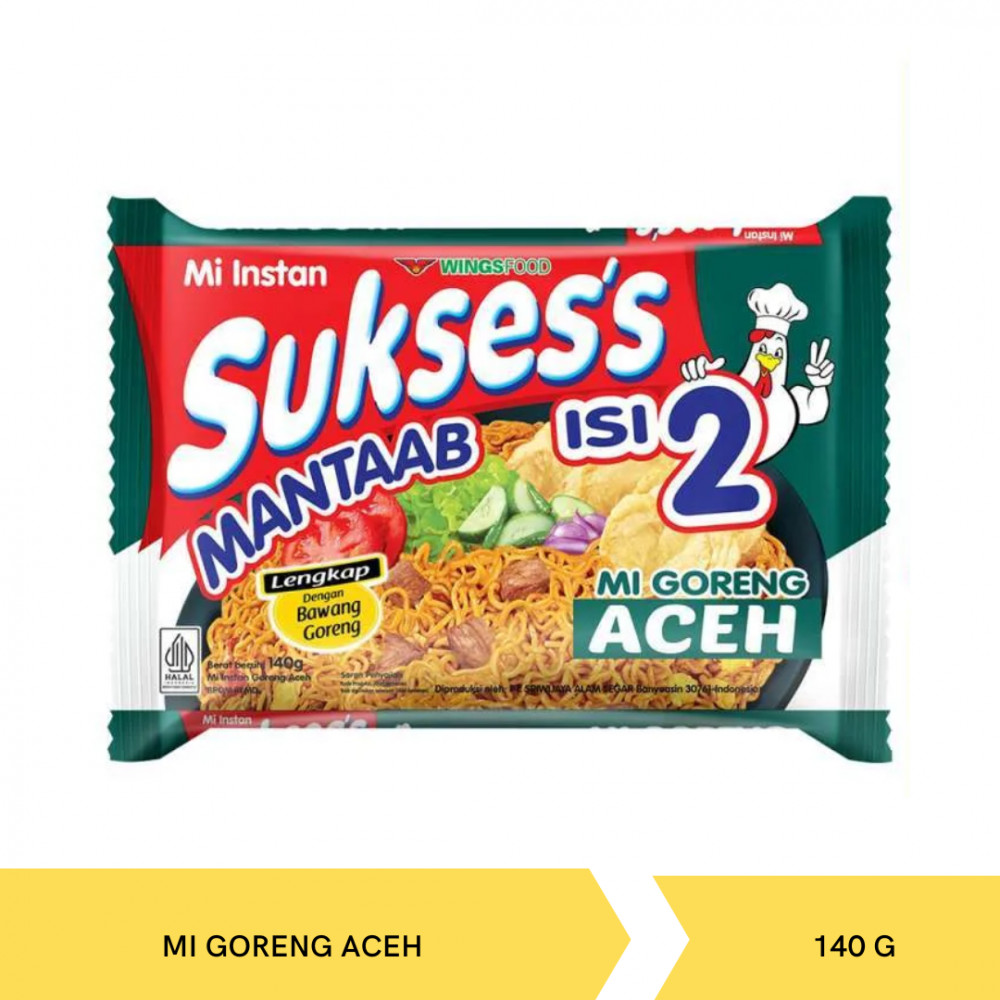 SUKSESS ISI 2 MIGOR ACEH 140G