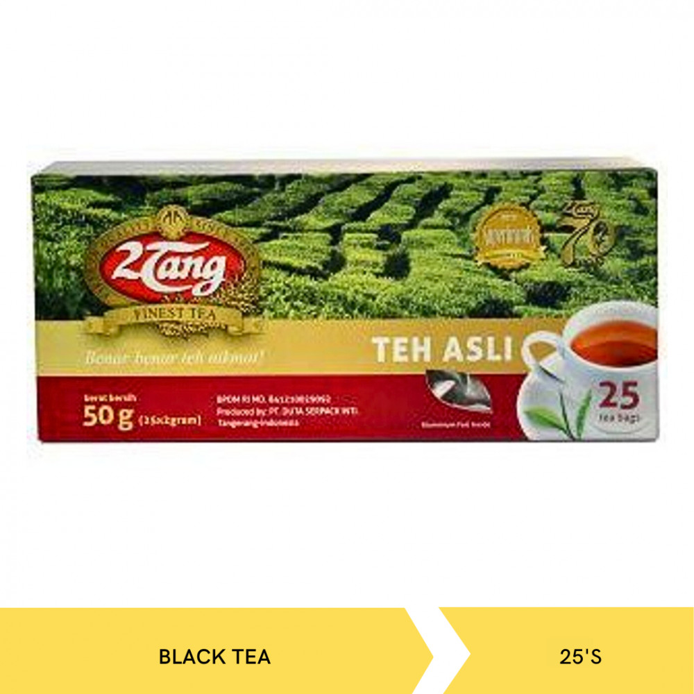 2TANG TEH ASLI 50G 25BAG