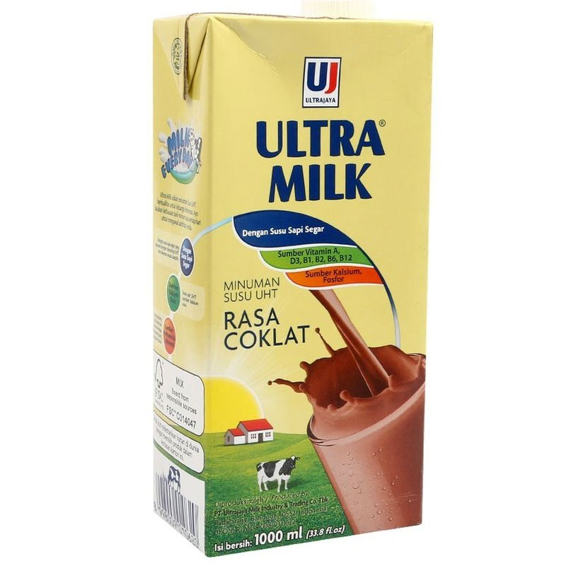 UJ ULTRA MILK COKLAT 1000ML