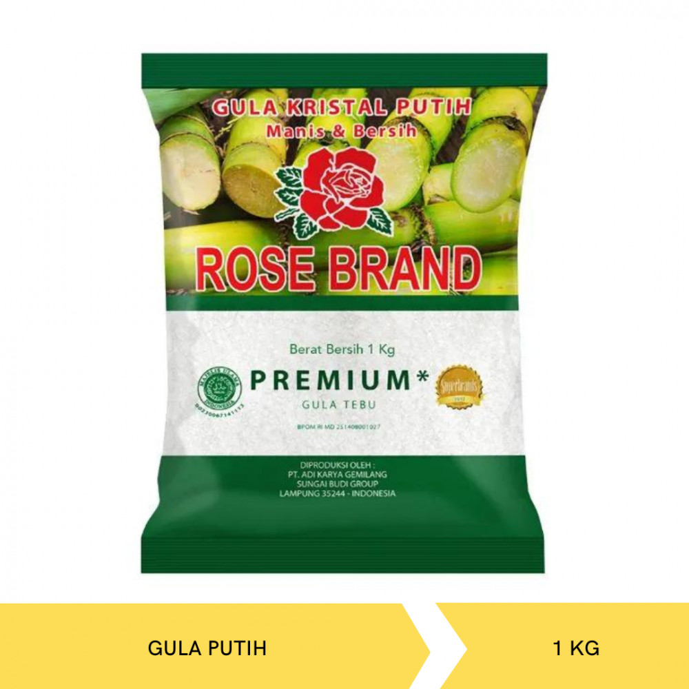ROSE BRAND GULA HIJAU 1KG