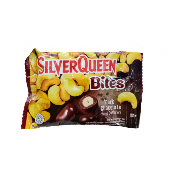 SILVERQUEEN BITES DARK CHOC 30G