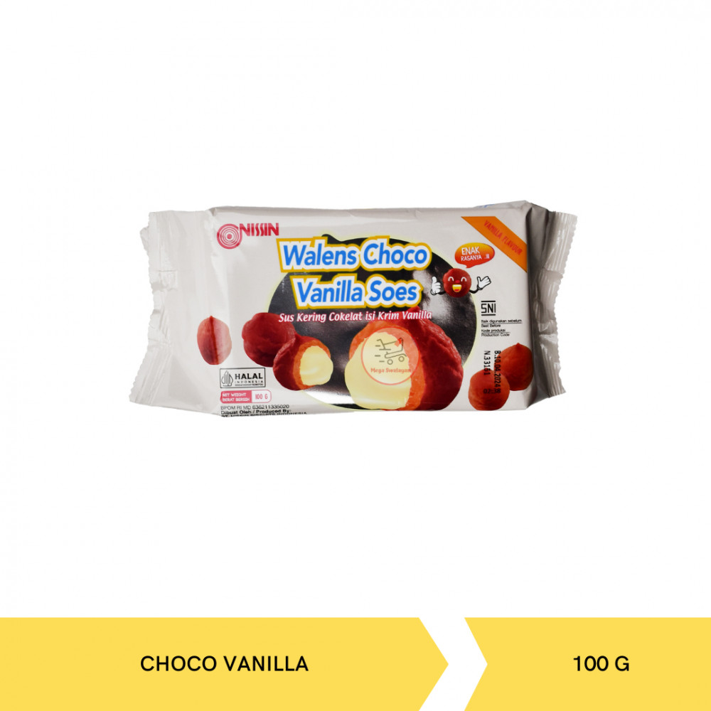 NISSIN WALLENS CHOC VAN SOES 100