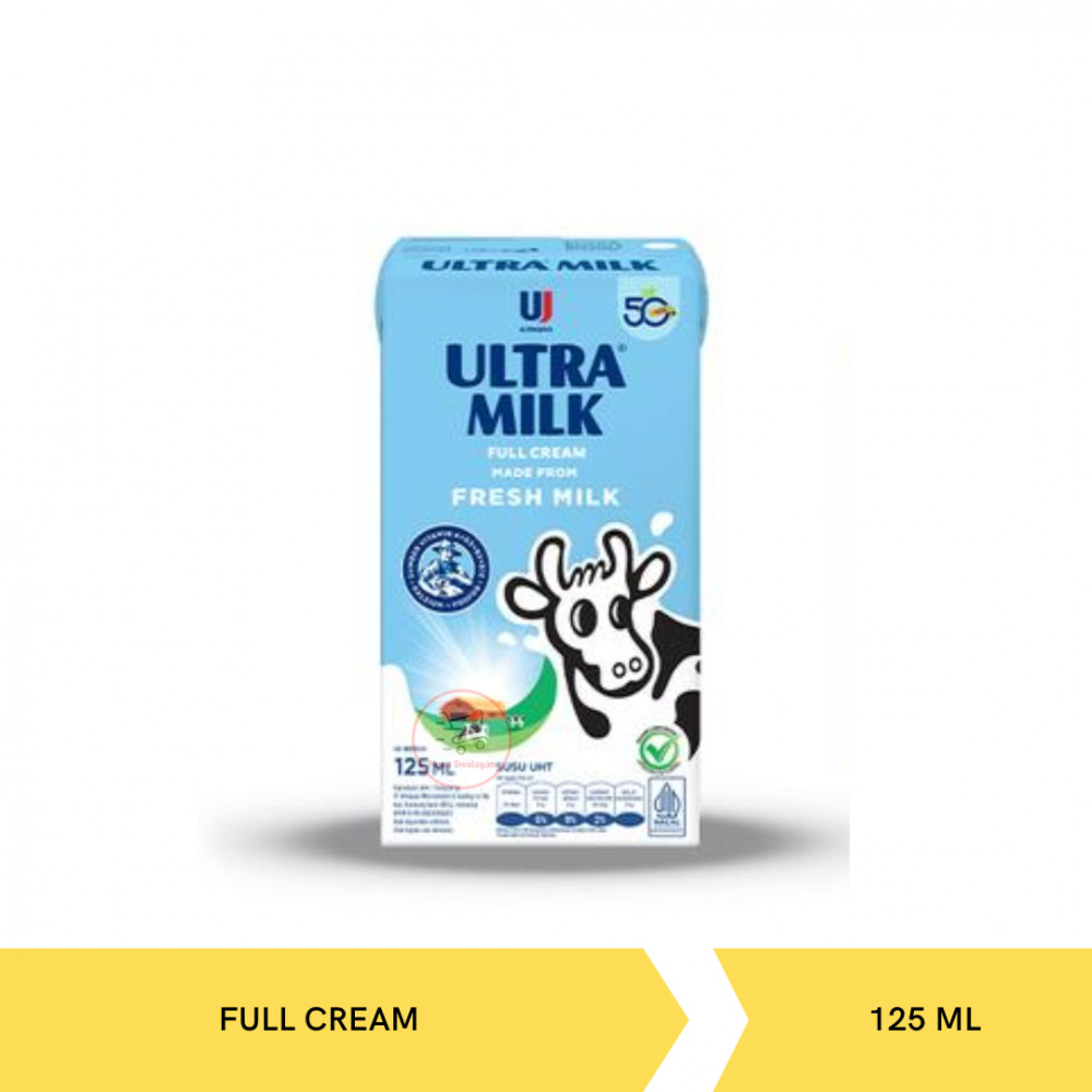 UJ ULTRA MILK FULL C 125ML