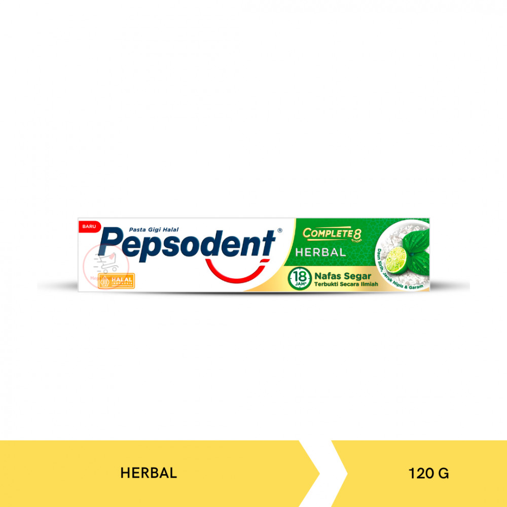 PEPSODENT ACTION 123 HERBAL 120G